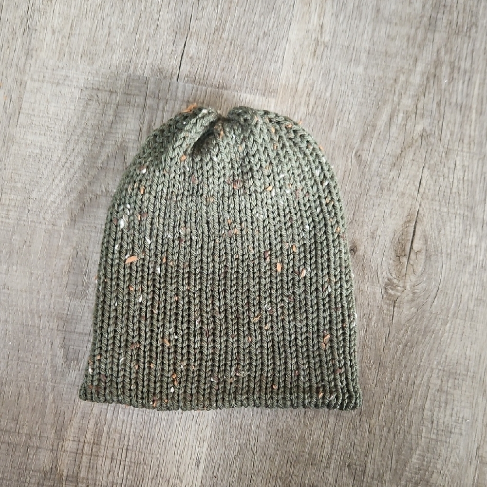 Green Knit Beanie